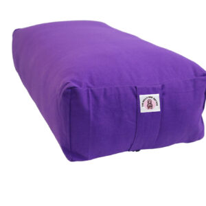 Rectangular Yoga Bolster ( Purple )